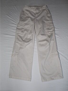 Target Cream Cargo Trousers with Utility Pockets